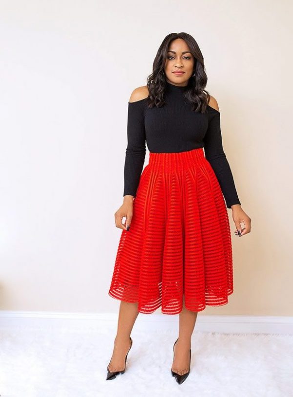 Marilyn Red Skirt
